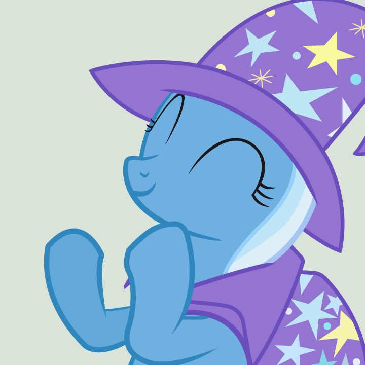 Image result for mlp trixie smile gif