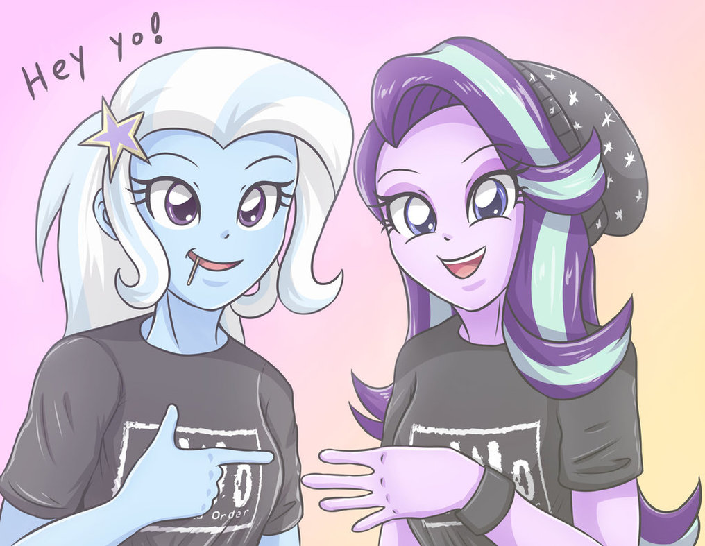 Trixie lulamoon and starlight glimmer - nWo by sumin6301