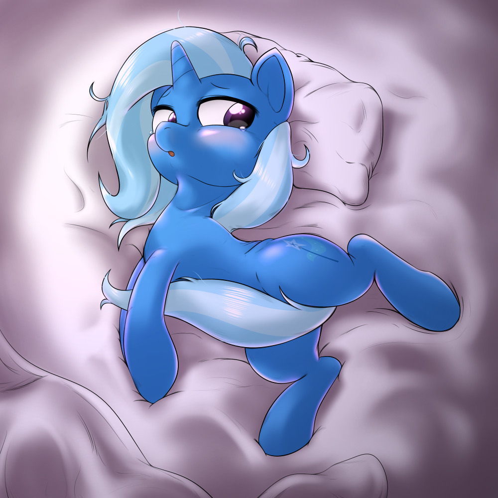 Trixie overslept by Behind-Space