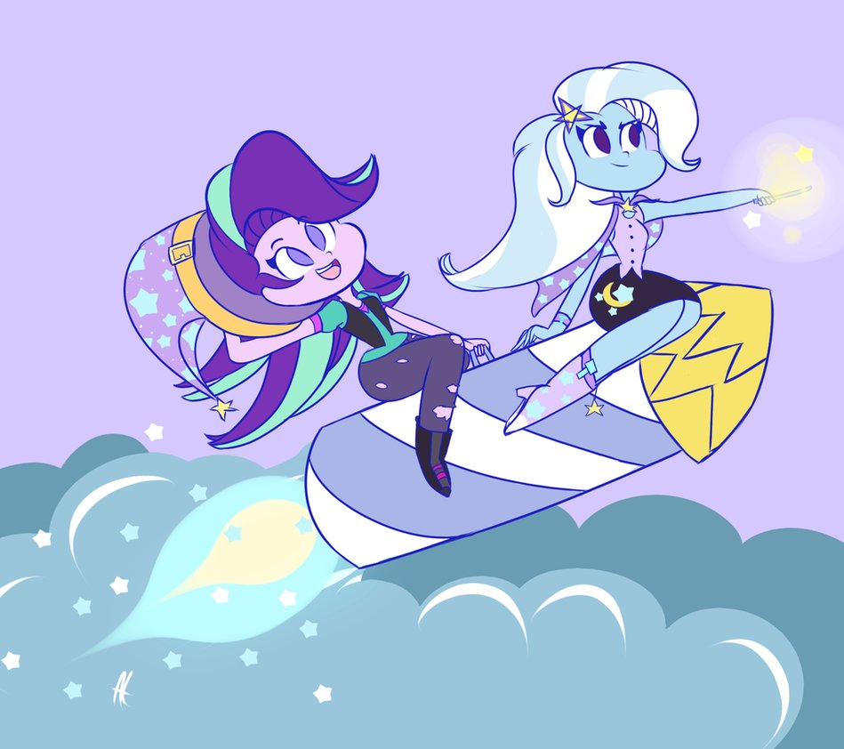 Trixie's ride! by Angelloveponyheart