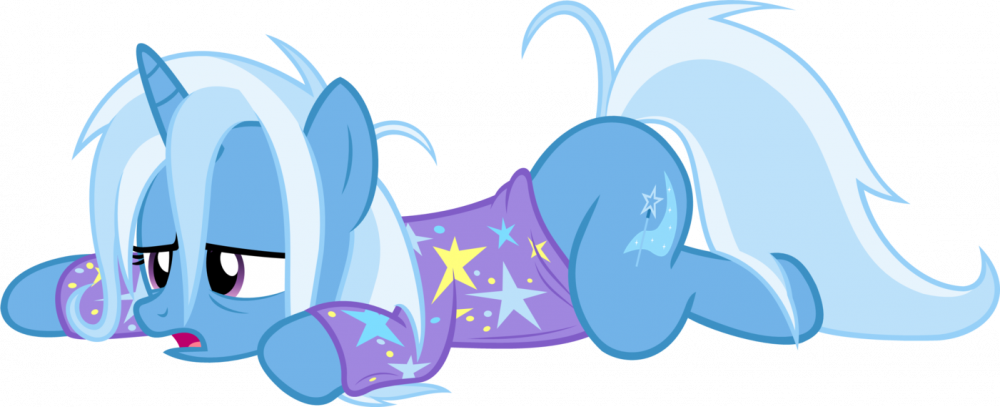 Image result for mlp trixie tired