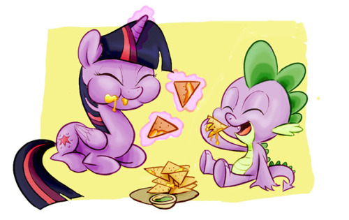 “Spike’s famous nachos are hoof-licking good”