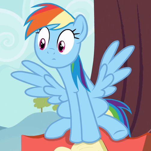 Image result for mlp rainbow dash gif