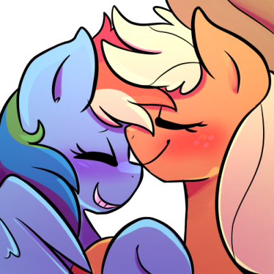 applejack x rainbow dash | Tumblr