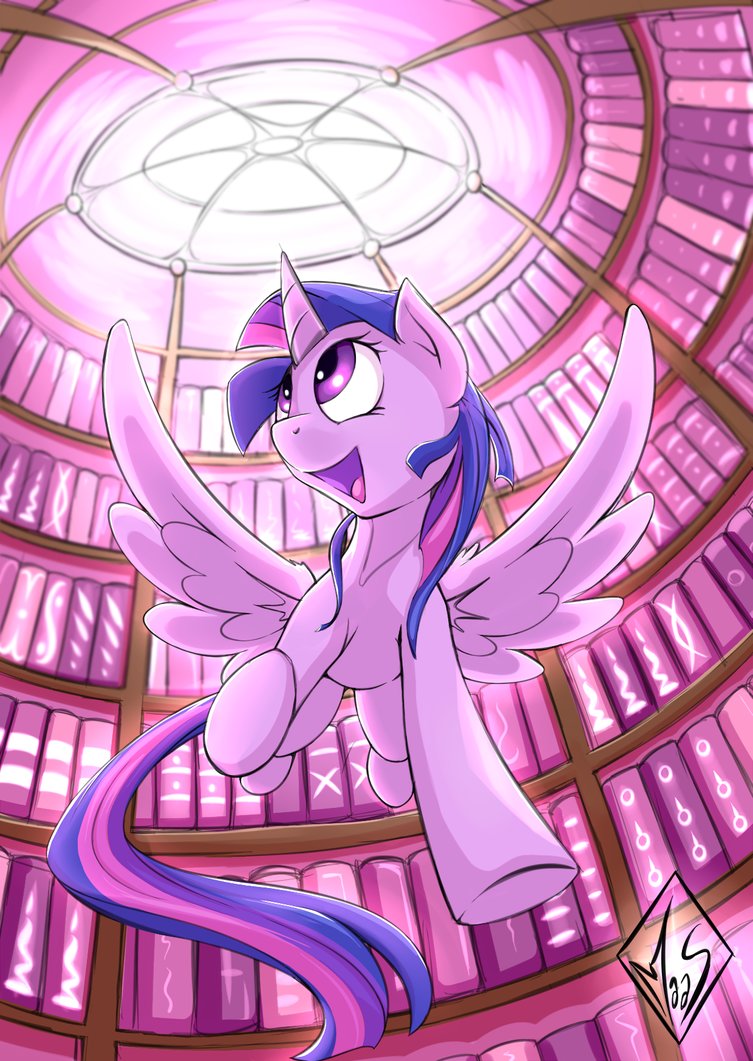 Twilight's Library by Sea-Maas