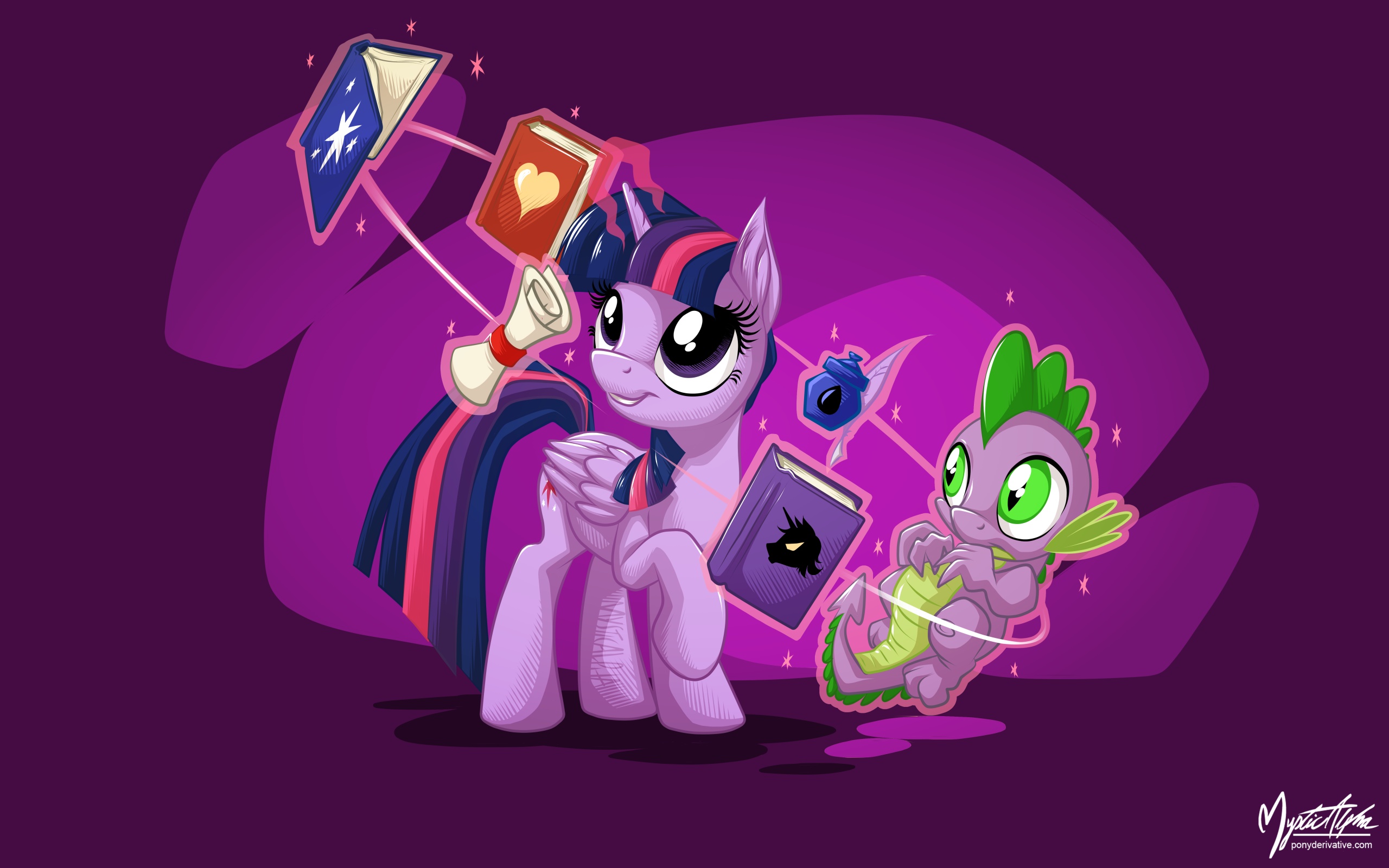 twilight_sparkle_and_spike_2_by_mystical