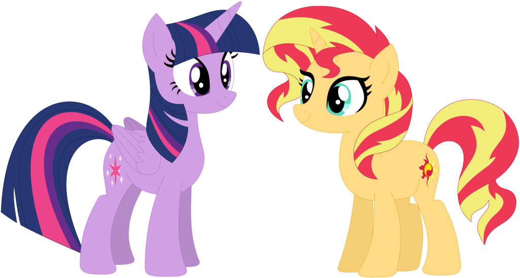 twilight_sparkle_and_sunset_shimmer_by_r