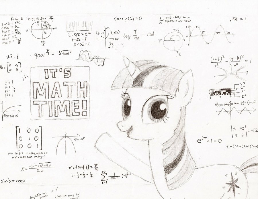 twilight_sparkle_math_time_by_therealamd