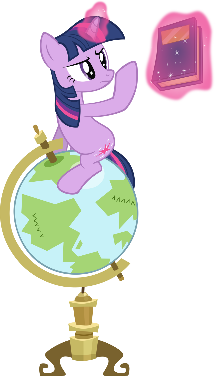 twilight_sparkle_on_top_of_the_globe_by_