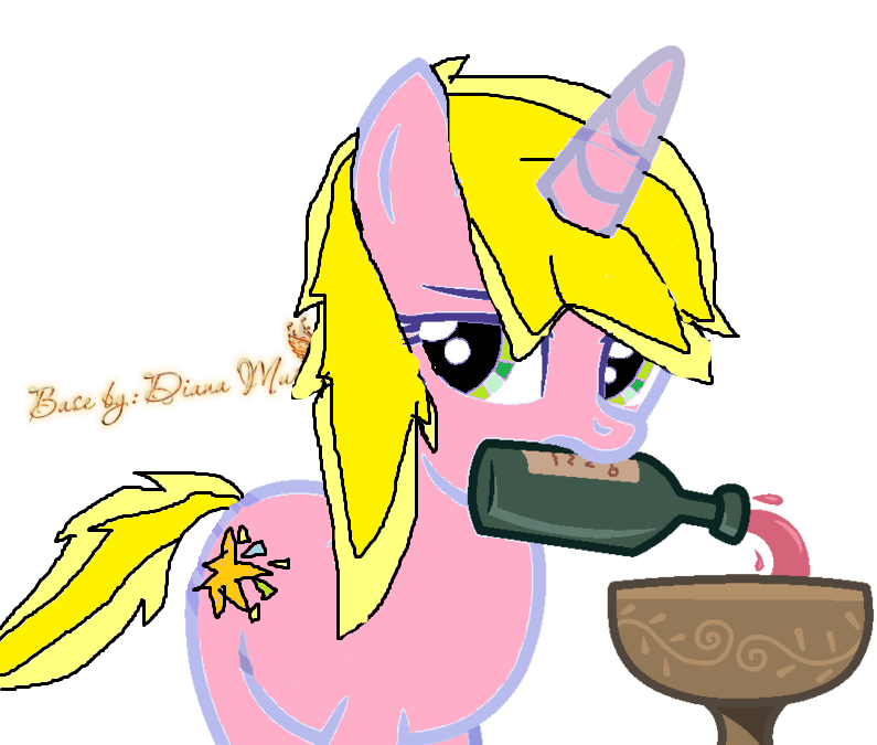 twilight_sparkle_pouring_drink_by_dianam