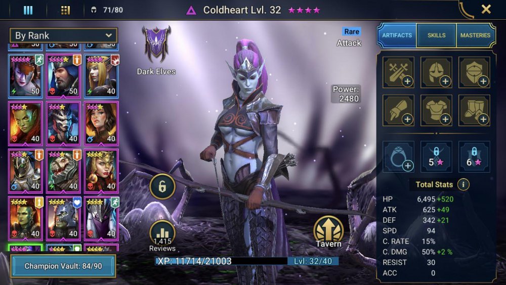 Coldheart guide? : RaidShadowLegends