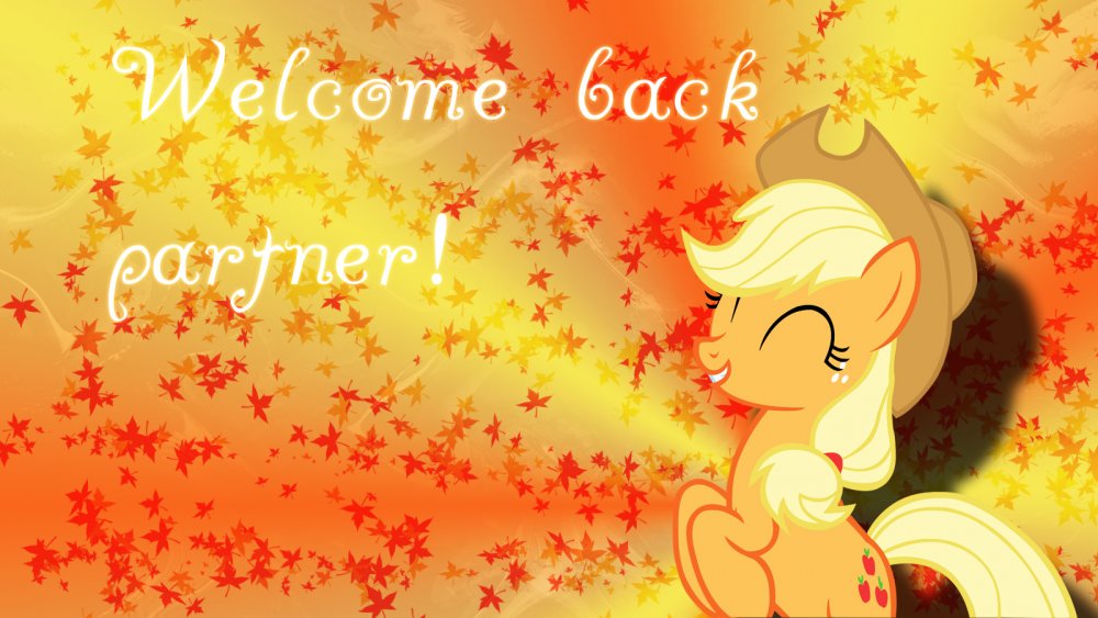 welcome_back_to_applejack__by_aloopyduck