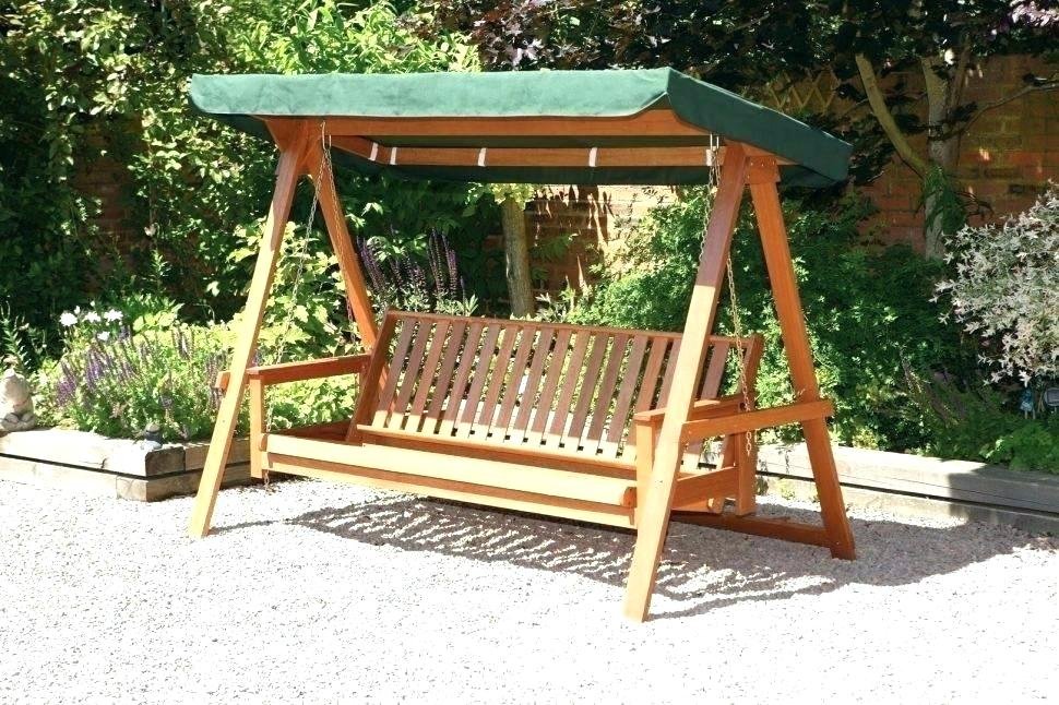 wood-porch-swing-with-stand-wooden-bench