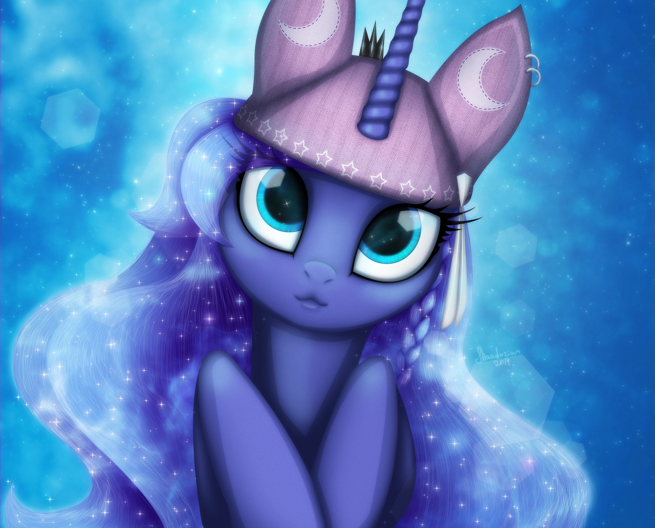 Woona in the hat by Shaadorian