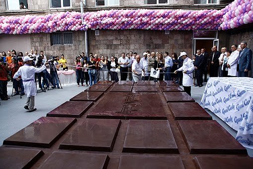 Image result for worlds largest chocolate bar