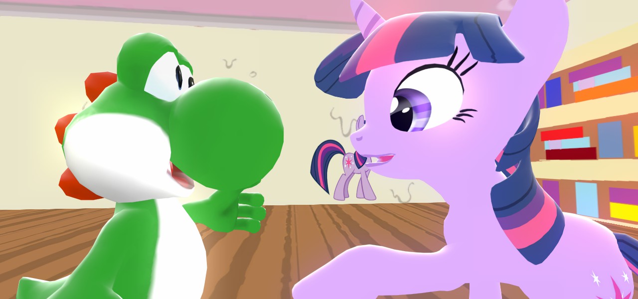 yoshi_and_twilight_chatting_by_icepony64