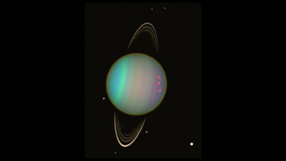 Image result for why does uranus rotate on its side