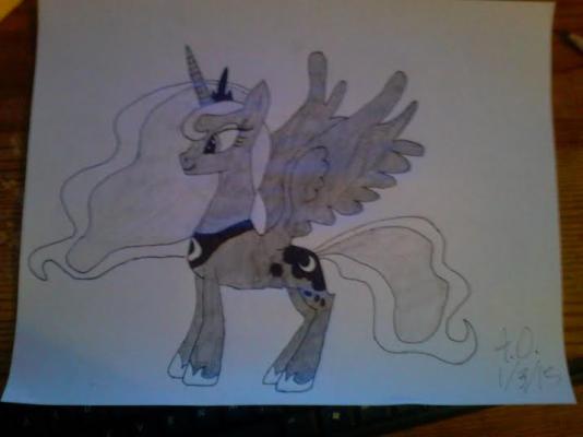 Luna Drawing - Visual Fan Art - MLP Forums