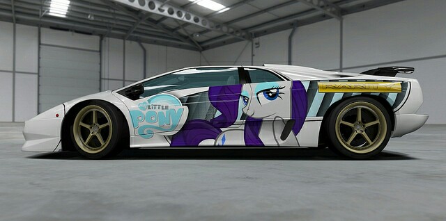 my little pony lamborghini