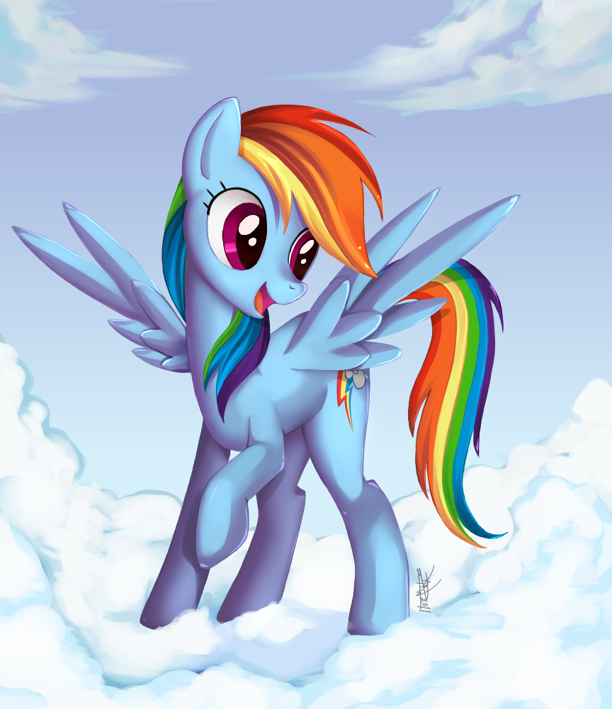 Rainbow Dash is beautiful. Agree or disagree? - Page 2 - Sugarcube Corner -  MLP Forums