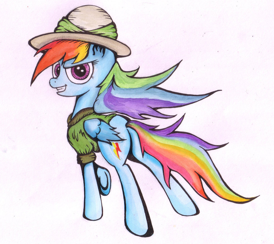 Kept finding Dashie arts following my previous post. xD. 