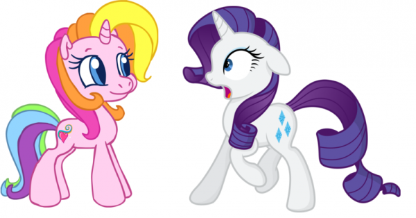 Rarity meets Rarity - Visual Fan Art - MLP Forums