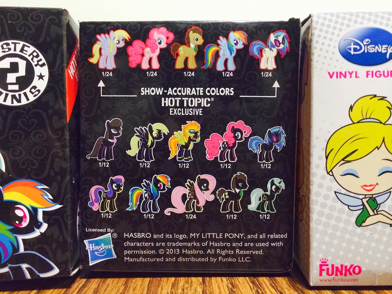 my little pony funko mystery minis