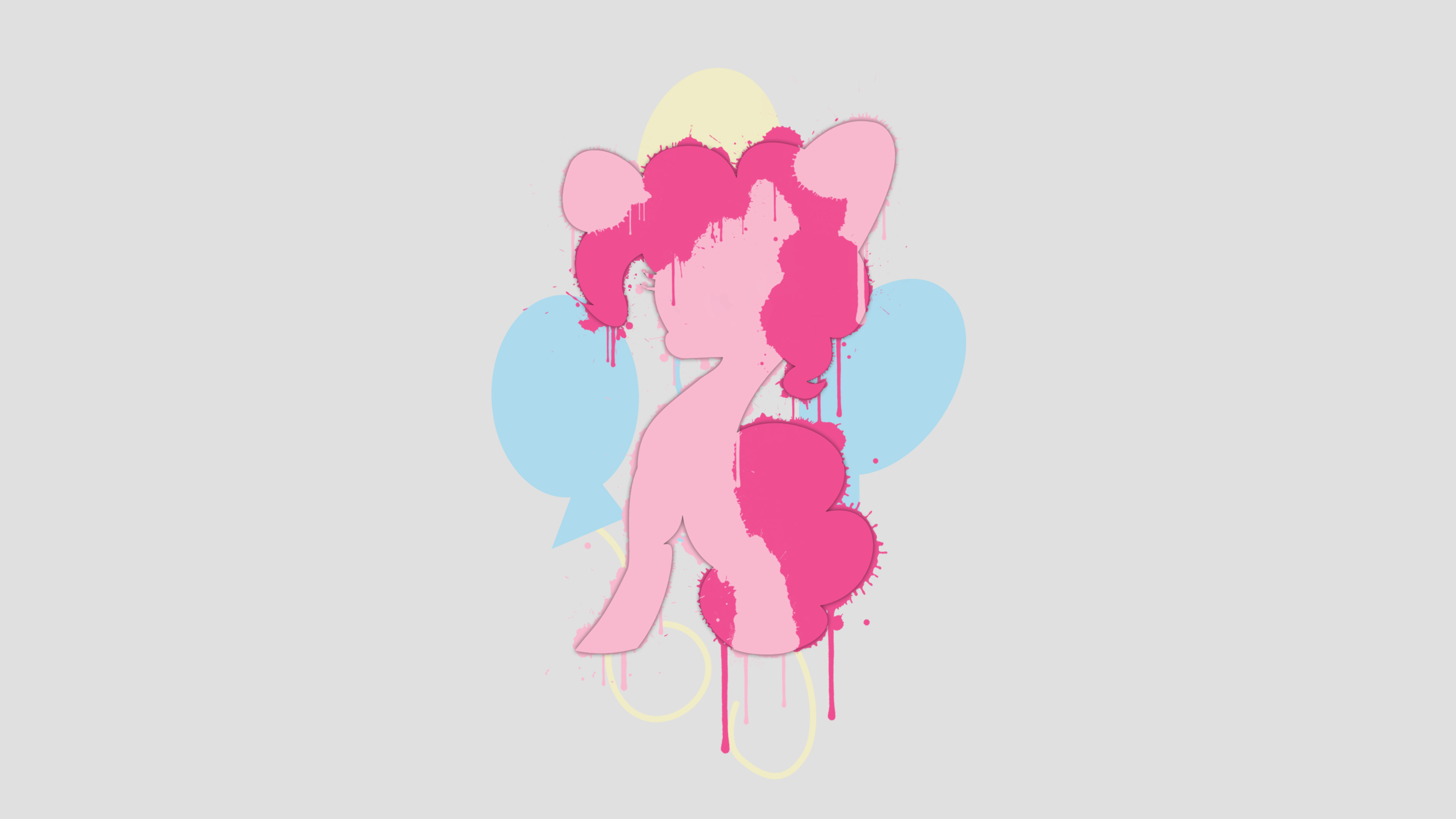 I really like this wallpaper, mainly because of the pose that Pinkie Pie is...