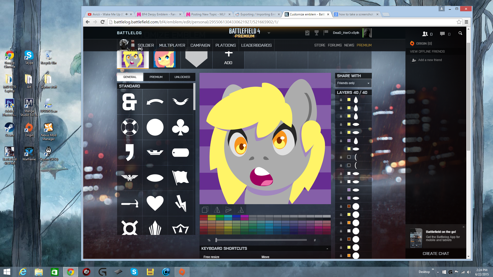 Crappy Pony Portraits Emblems Visual Fan Art Mlp Forums