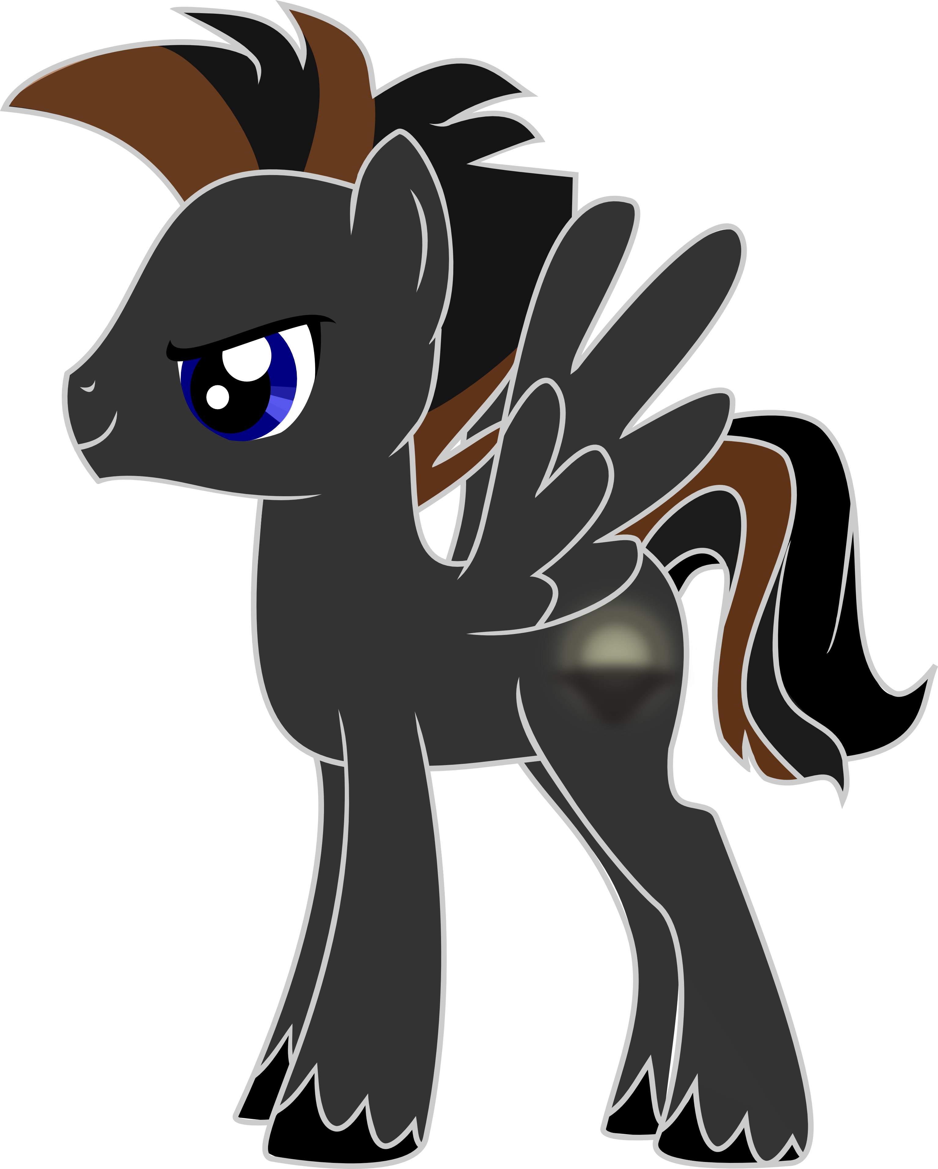 First time vectoring my OC - Visual Fan Art - MLP Forums