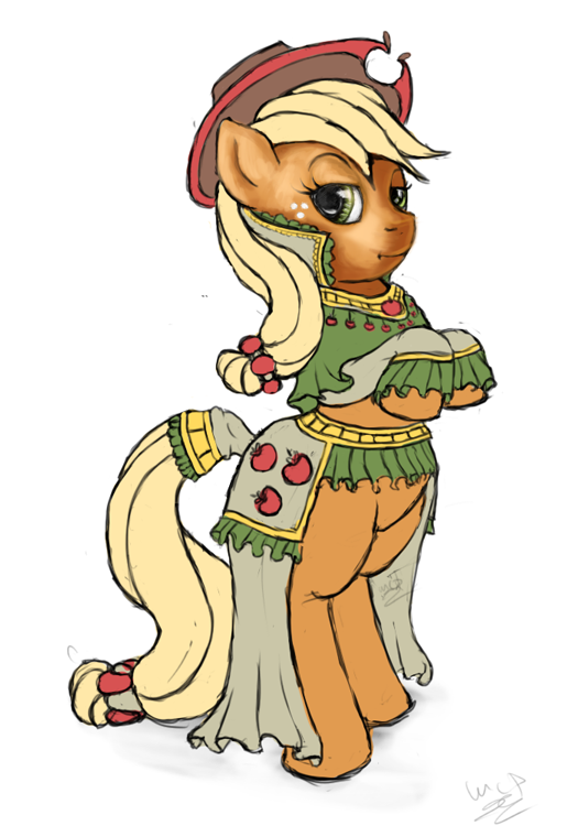 Lady Applejack (End?) Update 4 - Visual Fan Art - MLP Forums