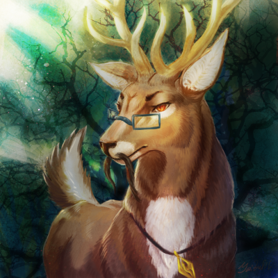 Commission - Deer-Sona v2 (by JaiZub).png.png