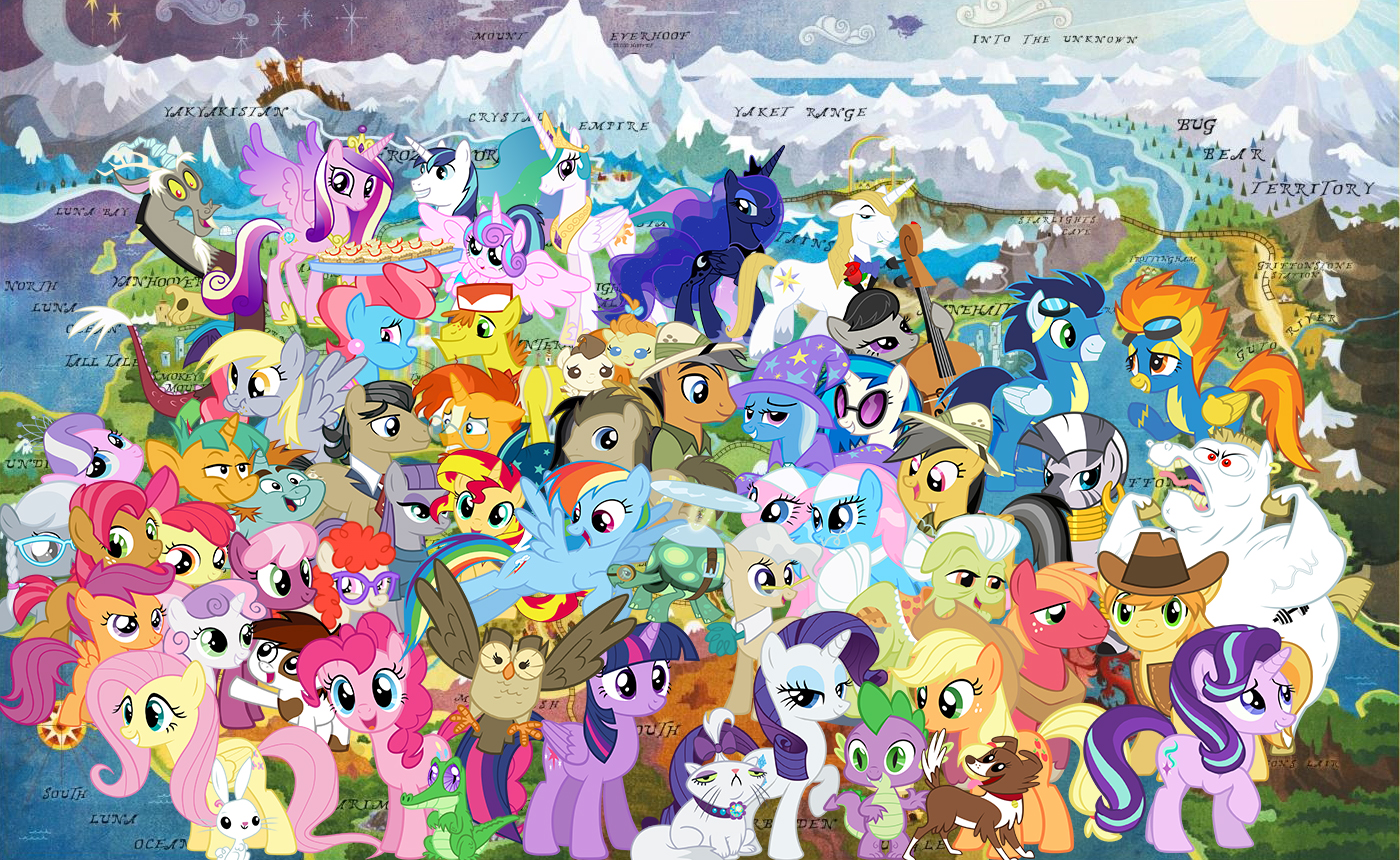 MLP Wallpaper (With Season 6 Characters