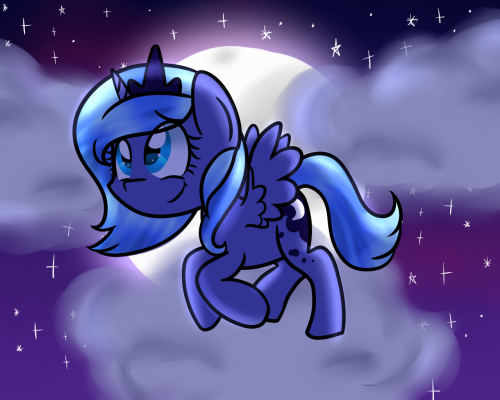 MLP Luna X Male Reader