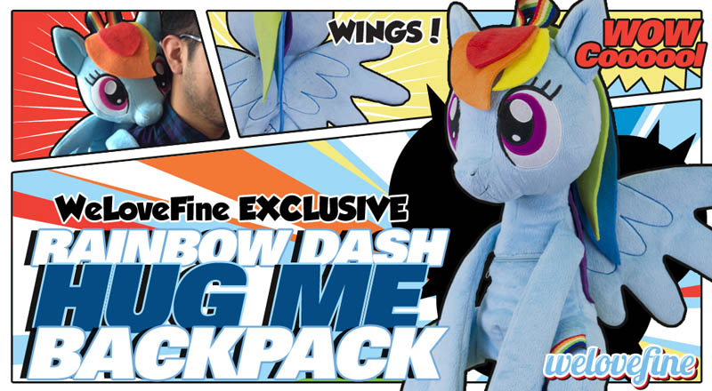 Rainbow dash 2025 backpack hot topic