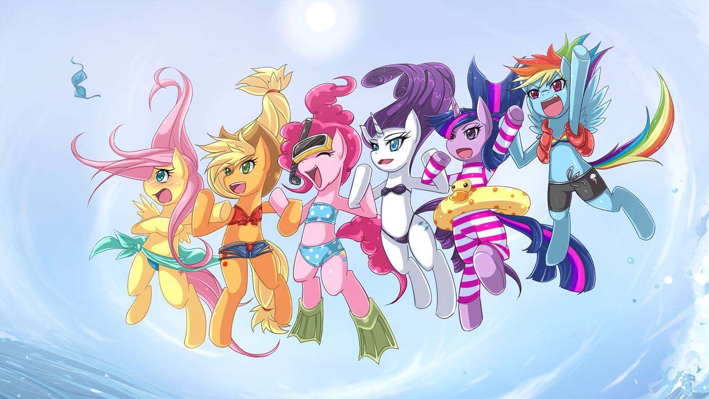 My Little Pony Bikini - Swimsuit Ponies Fan Club - Fan Clubs - MLP Forums