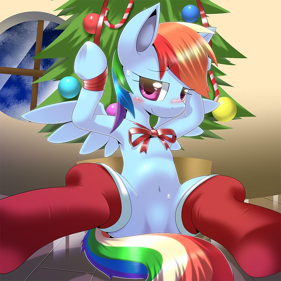 Sexy Rainbow Dash - Sexy Rainbow Dash Bound | BDSM Fetish