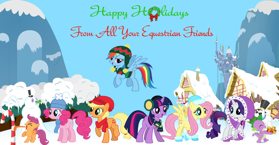 Image result for MLP xmas banner