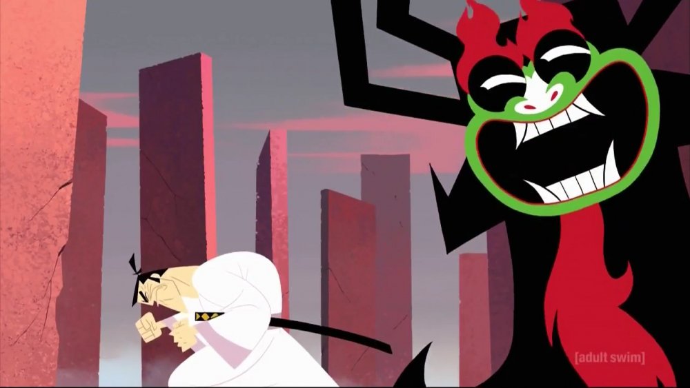 Aku Happy to See Jack in Pain 2.jpg