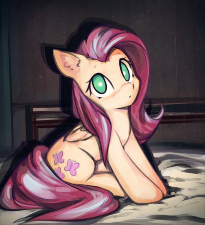 fluttershy_on_the_bed_by_mirroredsea-db9ucpb.jpg