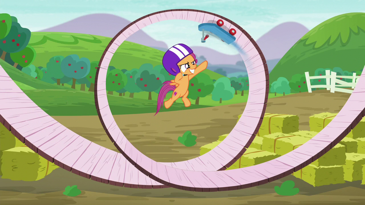 Scootaloo has so much potential on her scooter - MLP:FiM Canon Discussion -  MLP Forums