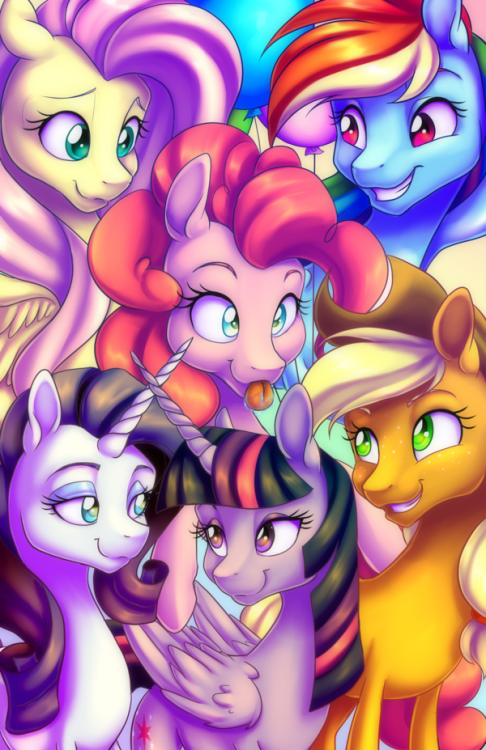 __fanart___mane_six_bronycon_poster_by_arcadianphoenix-da7fyd1.png