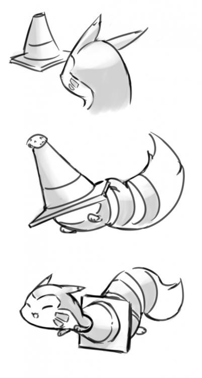 traffic_cone_furret_by_keijimatsu-d4b5cis.png