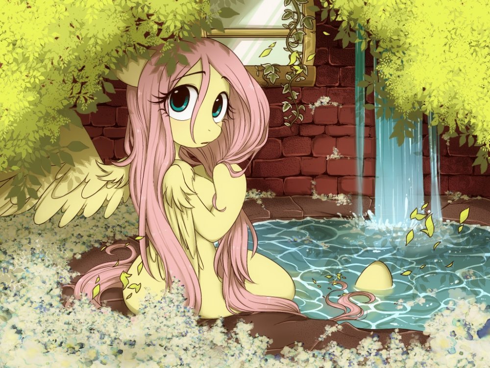1150064__safe_solo_fluttershy_anthro_cute_looking+at+you_looking+back_water_wet+mane_wet.JPG