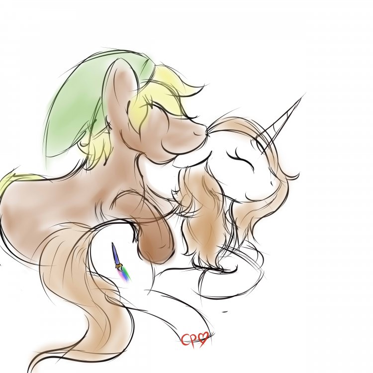 pearl and link ponies completed .jpg