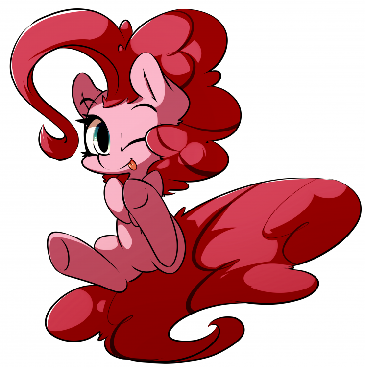 1563027__safe_artist-colon-bloodatius_pinkie+pie_absurd+res_cute_diapinkes_earth+pony_female_mare_pony_simple+background_smiling_solo_tongue+out_white+.png