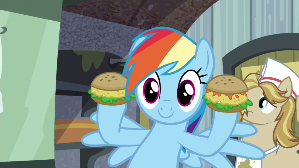 Rainbow_holding_up_oat_burgers_S4E22.thumb.png.90f3e8acca30c14c614a2076932d9f07.png