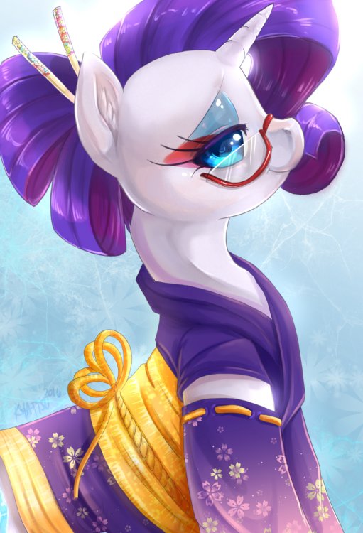 1375594__safe_artist-colon-konekonoarashi_rarity_beautiful_clothes_eyeshadow_glasses_kimono+(clothing)_lidded+eyes_makeup_smiling_solo.jpeg