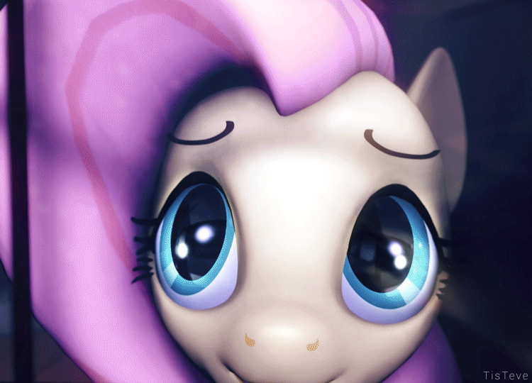 1610115__safe_artist-colon-lunati_fluttershy_3d_animated_blinking_bust_cute_eye_eyes_glowing+eyes_looking+up_pegasus_pony_portrait_shyabetes_smiling_so.gif