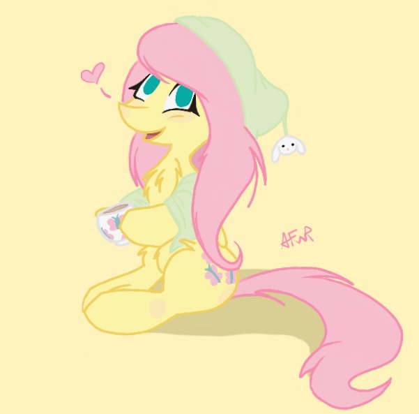 1353589__safe_artist-colon-amare-dash-fide_fluttershy_chest+fluff_coffee_cute_fluffy_hat_heart_holding_looking+at+you_mug_nightcap_no+catchlights_no+mo.jpeg